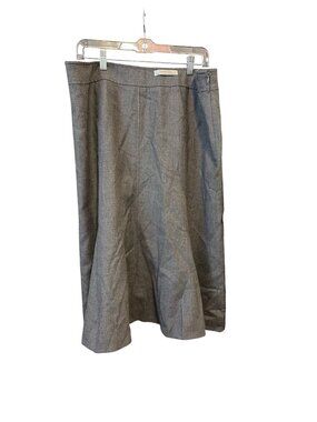 Pendleton 100% Wool A-Line Skirt - Gray Size 16 Fully Lined